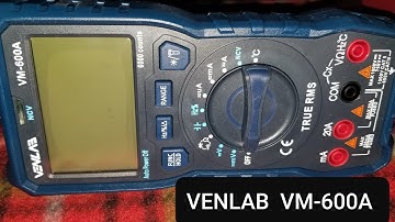 VENLAB VM-600A MULTIMETER