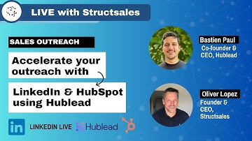 Accelerate your outreach with LinkedIn & HubSpot using Hublead