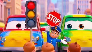 The Traffic Song 🚦 | Fun Kids Nursery Rhyme &amp; Learning Song