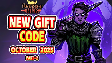 Darkest AFK New Gift Code | Darkest AFK New Gift Code October 2025 (Part-2)