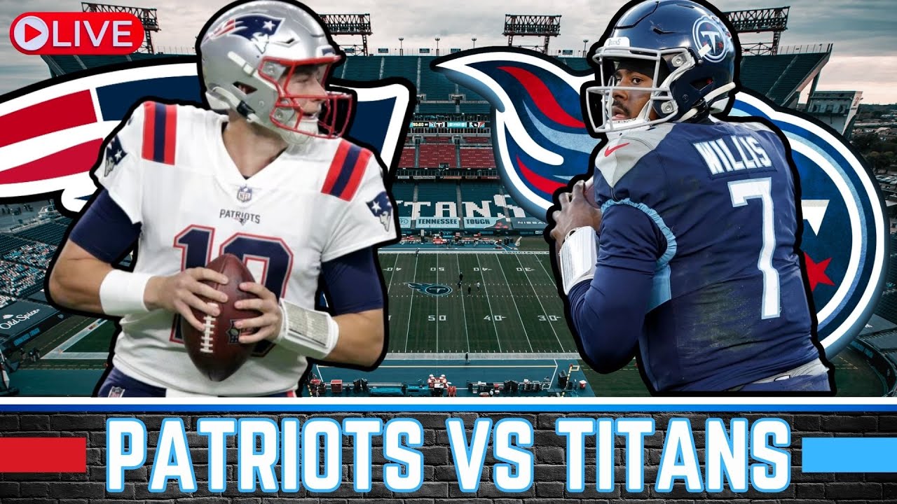 New England Patriots vs Tennessee Titans Live Streaming Watch Party NFL Football 2023