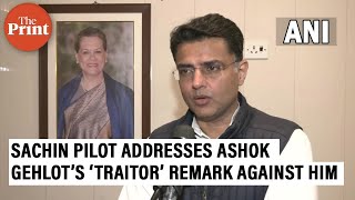 I find it very inappropriate: Sachin Pilot on Ashok Gehlot’s ‘Traitor’ remark against him