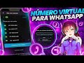 COMO CRIAR NÚMERO VIRTUAL PARA WhatsApp sem CHIP | Número Fake para WhatsApp 2026 (passo a passo)✅