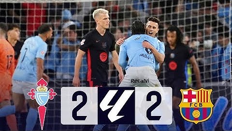 Celta Vigo 2-2 Barcelona | LaLiga Highlights