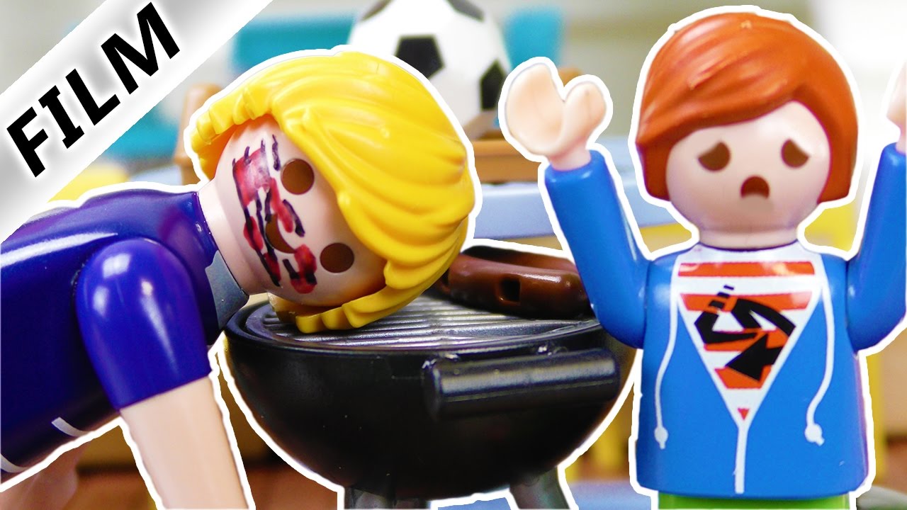 Playmobil Film Deutsch - AM GRILL VERBRANNT! JULIAN MÖCHTE KEIN PAPA SEIN! Kinderserie Familie Vogel