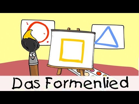 Das Formenlied || Kinderlieder zum Lernen