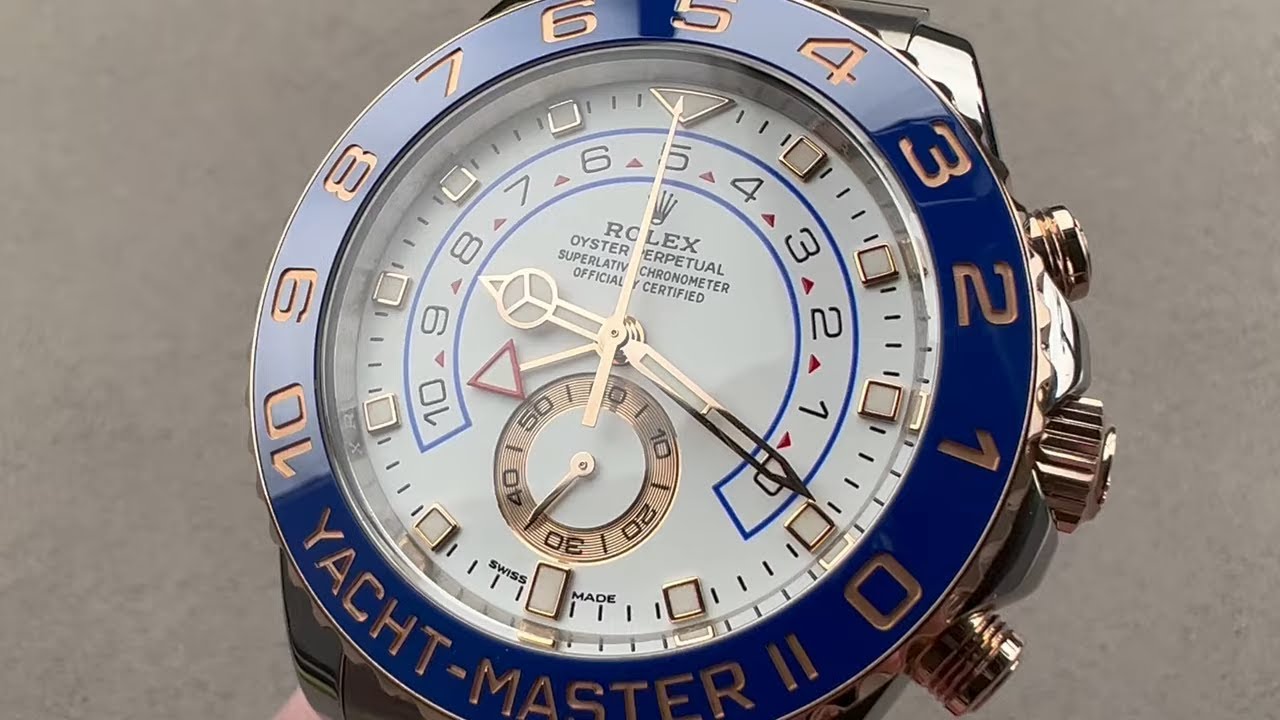 Rolex Yacht Master II 116681 Rolex Watch Review