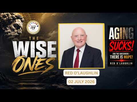 AGING SUCKS-BOOK LAUNCH-THE HALLMARKS OF AGING WITH RED O'LAUGHLIN