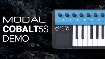 Modal Cobalt5s Sound Demo (no talking) with custom patches