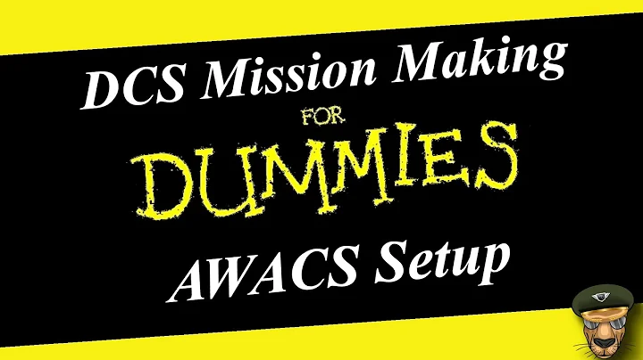 DCS World Mission Editor Series (AWACS Setup)