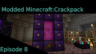 Modded Minecraft:Crackpack-Episode 8-Mekanism Teleporters