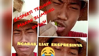 #videolucu #viral #storywa ekspresi bocah makan wuluh