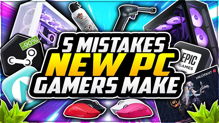 5 Mistakes EVERY NEW PC Gamer Makes! 🤯 PC NOOB Guide 2024