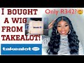 How I finess synthetic wig | Takealot wig review | South African YouTuber