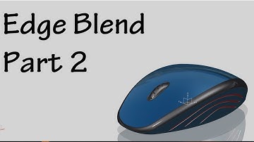 Siemens Nx || Modeling || Edge Blend Part 2