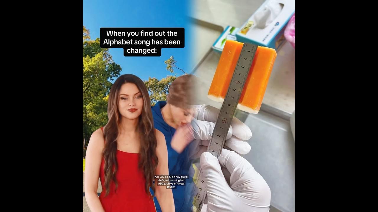 When you find out theAlphabet song has beenchanged