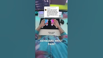 Ergo is about the ANGLE #shorts #keyboards #ergonomics