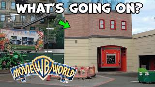 MORE has been removed from DC Villains at Movie World | NEW Ride Soon?