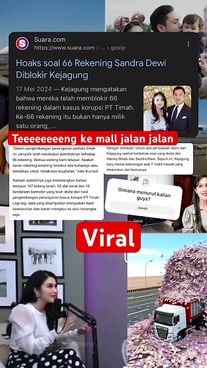 Sandra dewi Teeeeeng ke mall Jalan jalan jam 10 pagi? #statuswhatsapp #statuswa #statusvideo #short