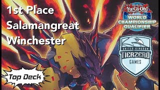 Top Deck: 1st Place Salamangreat Winchester Regional   Andre Delury   Tier Zero