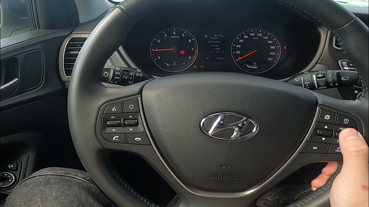 How to Enable or Disable Cruise Control in Hyundai I20 II ( 2012 2020