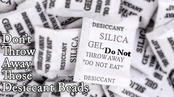 Cheap Joe's 2 Minute Art Tips - Don't Throw Away Those Desiccant Beads
