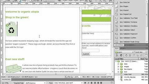Adobe Dreamweaver CS4 : Lesson 01