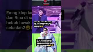 Gilang Dirga dan Rina nose impersonate leslar#leslar#gilangdirga#rinanose