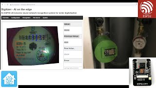 Оцифровка показаний счетчиков воды, газа модулем ESP32-CAM и отправка значений в Home Assistant