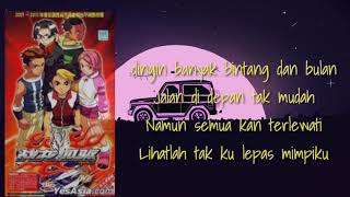 Video lirik Lagu penutup serial Go For speed versi indonesia