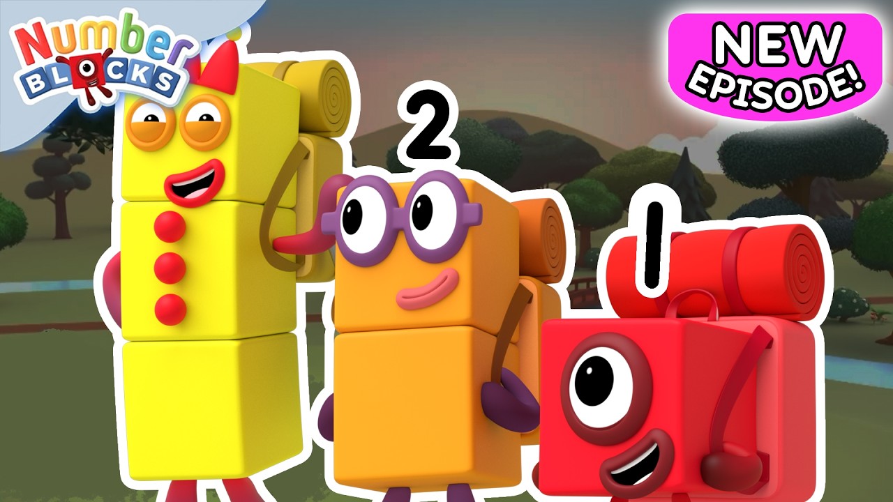 Happy Campers - Full Episode | Brand NEW Series 8 E22 | Numberblocks
