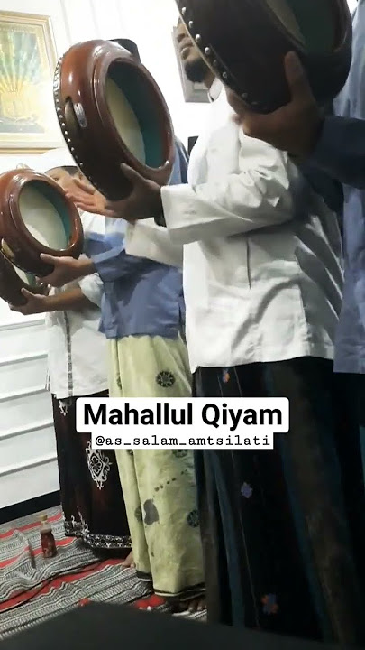 mahalul qiyam  #sholawat #azzahir #santri