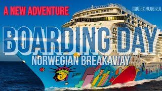 A NEW Adventure: Boarding the Norwegian Breakaway. Room tour, New Orleans and MORE
