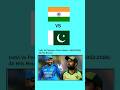 India vs Pakistan Cricket Head-to-Head (All Formats) #compersion #cricket #worldcup #t20worldcup