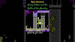 Harry Potter and the Battle at the Ministry in Super Mario Maker 2 - Universal Epic Universe Ride