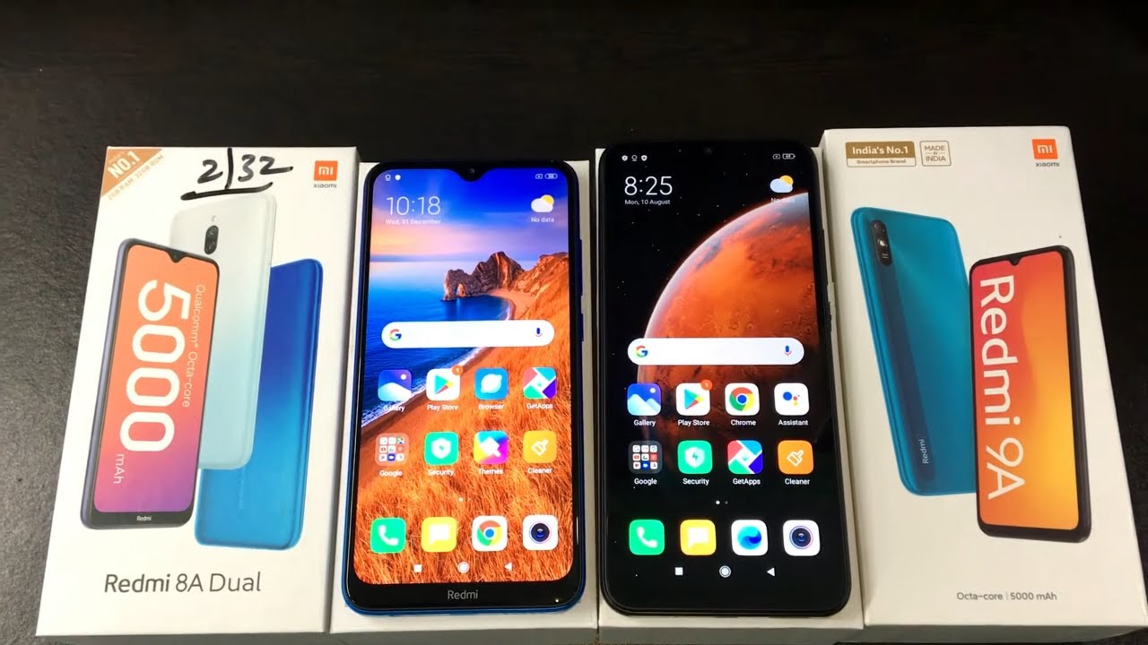 Redmi 9a Сравнение