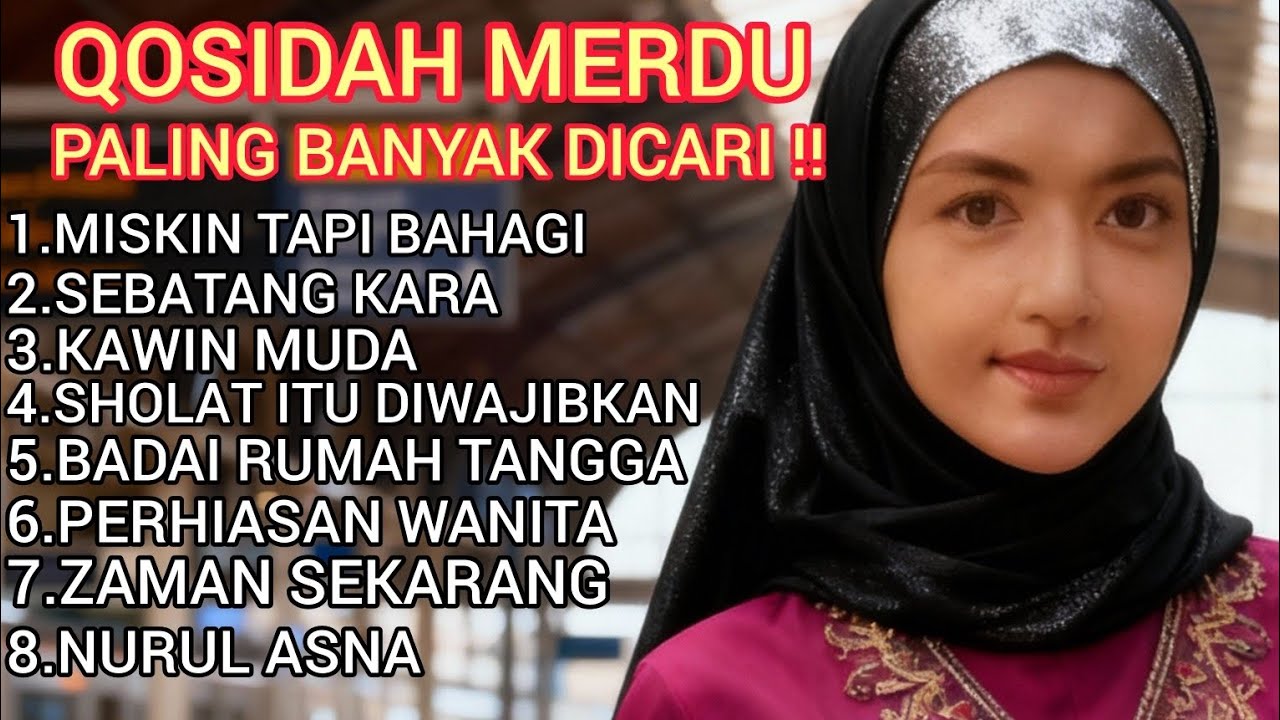 QOSIDAH MERDU 🎶LAGU ISLAMI PALING BANYAK DICARI ‼️