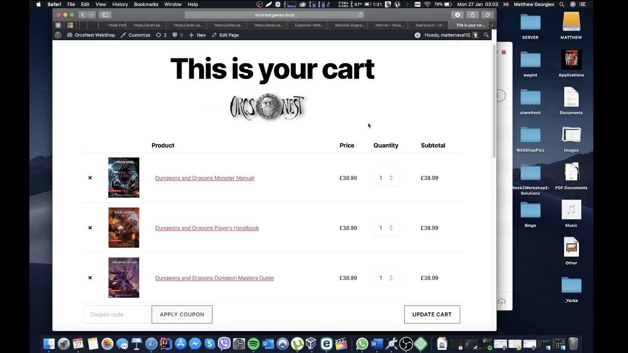 Orcsnest Local Fast Demo