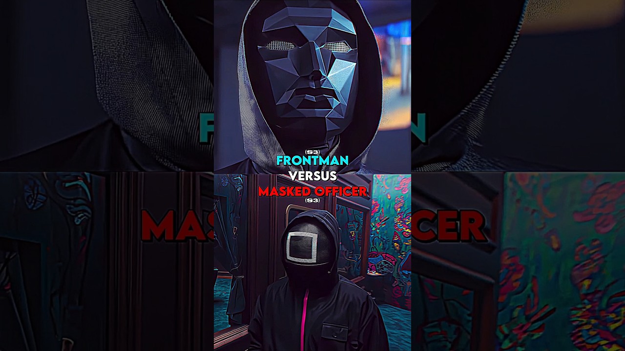 Frontman S3 vs Masked Officer S3 #edit #squidgame #frontman #maskedofficer #shorts