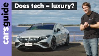 The New Benchmark for Luxury Electric Cars? 2023 Mercedes EQS EV Review (AMG 53)