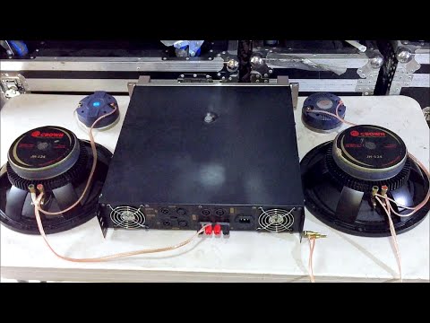 Speaker and amplifier wiring 8 ohms to 4 ohms load by SDSS pinoy vlog