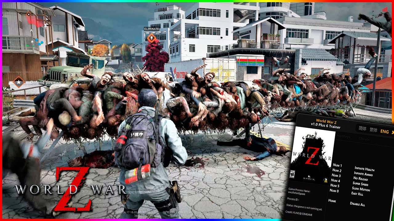New World War Z Free Trainer Unlimited Health Ammo No Reload Easy Kill And More Update Youtube
