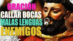 ORACIÓN PARA CALLAR BOCAS, MALAS LENGUAS, ENVIDIAS Y MALES  PROVOCADOS POR TERCERAS PERSONAS