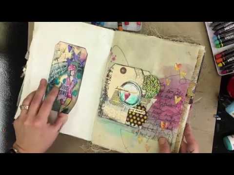 Art Journaling Live 2: Dina Wakley