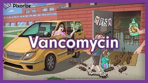 Vancomycin Mnemonic for Nursing (NCLEX) | Mechanism of Action, Dosing, Administration