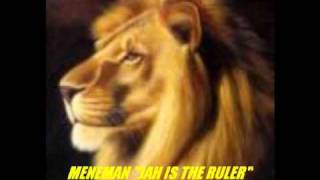 BARRY BROWN "SO JAH SAY"/ MENEMAN "JAH IS THE RULER" MIX