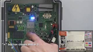 Setup with encoder
