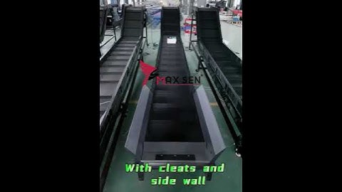 Maxsen modular belt inclined conveyor