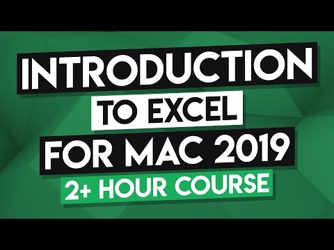 Microsoft Excel Mac Tutorial: MS Excel Mac Training Course - 2+ Hours