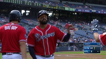 NYM@ATL: Kemp scores on Markakis